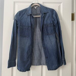 L.L. Bean Blue Denim Shirt